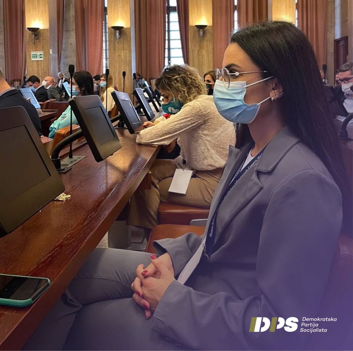 SMDPSCG's tweet photo. 👥 Predsjednica @MilatovicSonja i potpredsjednik @AndrijaKlikovac boravili su u #NoviSad, gdje su učestvovali na konferenciji koja je okupila mlade lidere Zapadnog Balkana ''#WesternBalkans: #OneRegionOneMarket - A Step towards Common Market of the #EU🇪🇺'’. https://t.co/mictZ28LF4