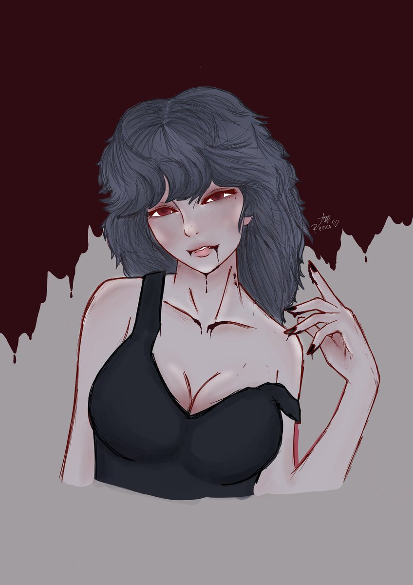 renavelabyrinth's tweet photo. @WaifuDAOGaming Would you let her drink your blood? Here's a vampire waifu for my entry! 🩸🩸🩸
#Artist #Art #Contest #DigitalArt #Derivatives https://t.co/hP5PkOrd53