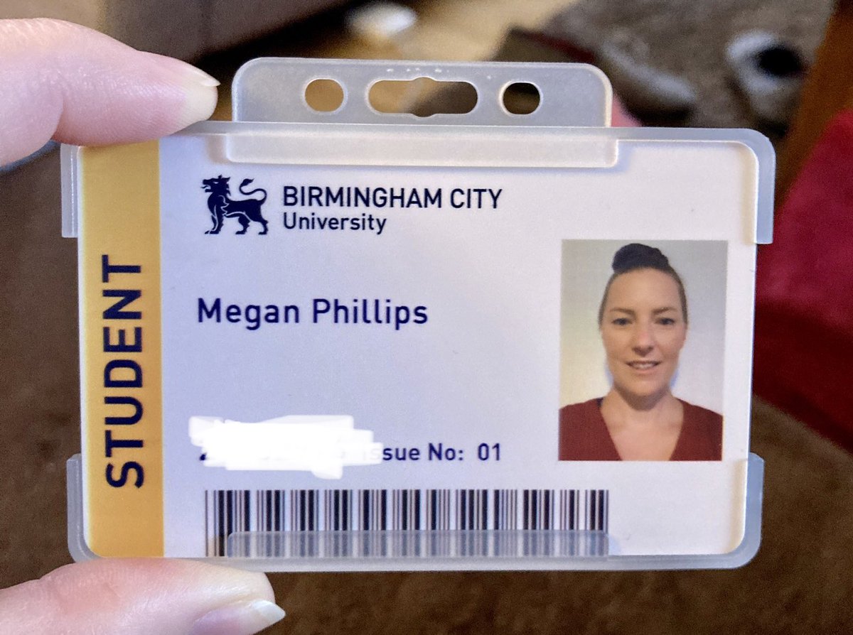 meg_sydneyside's tweet photo. Officially a student again! Bring on the challenge 😀 @BCU_ACP @MyBCU #student #discount #Hardworkbegins https://t.co/lMg3pQMA64