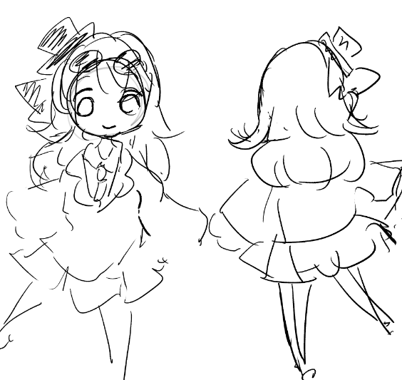 こういうふわっと描いたの良いがち 