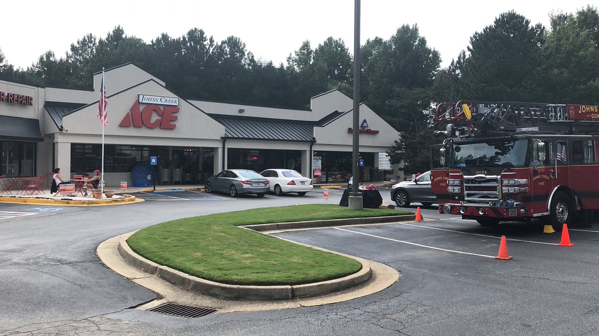 We’re out at ACE HARDWARE 10875 Jones Bridge Rd, Alpharetta, GA 30022 with Quint 64. Come out and see us and learn about Fire Safety Week! 11-1pm