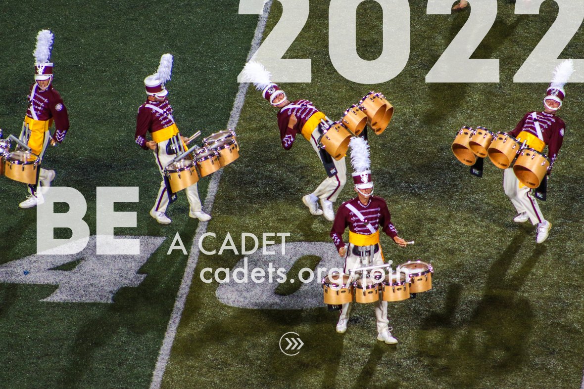 TheCadets's tweet photo. Time to take that first step! Get your packet, upload a video, be a Cadet. https://t.co/FGneVRxxXd
#cadets2021 #qb #tenors #drumline #cadetsdrumline #cadetsbattery #dcidrumlines https://t.co/9kv7BO8hRx