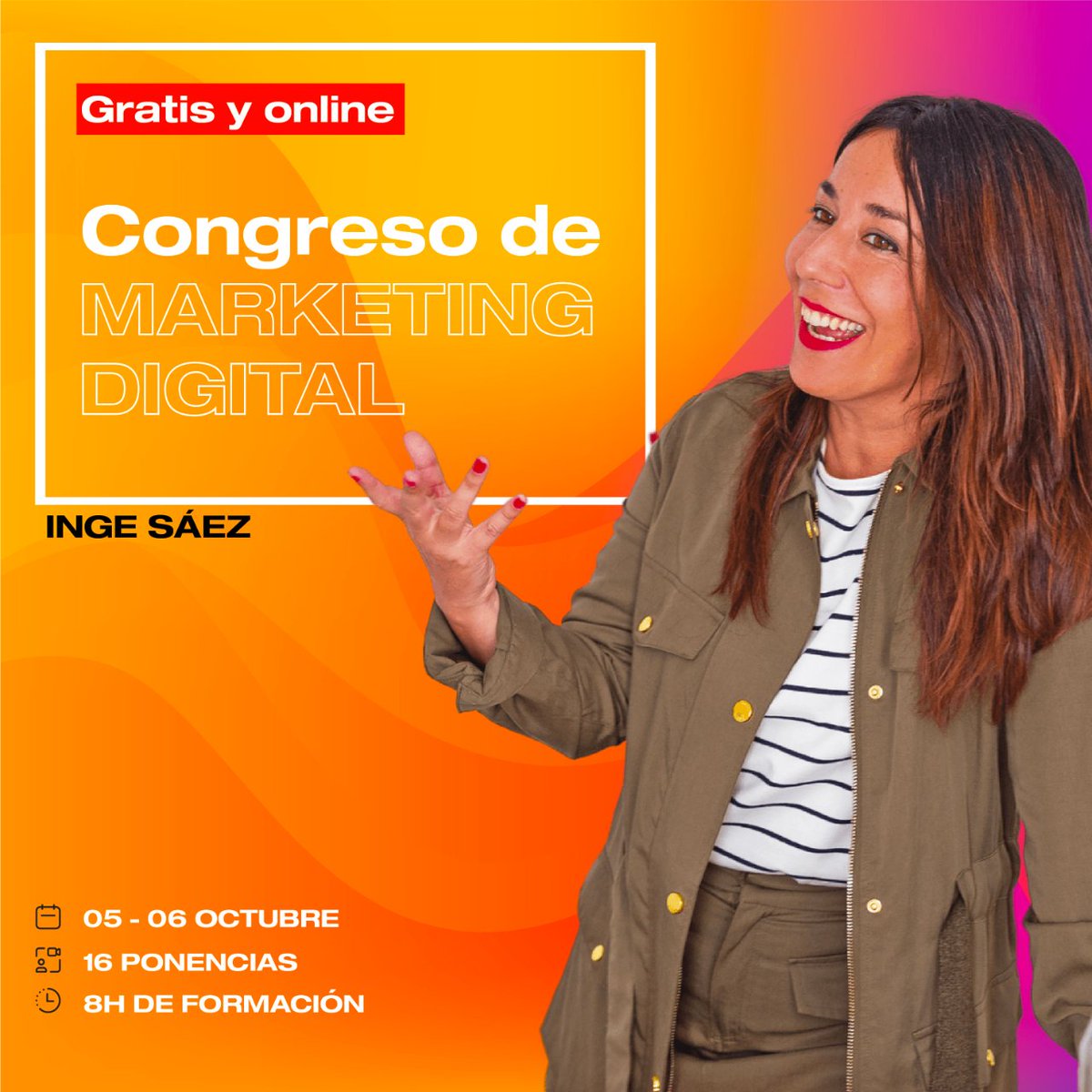 🔵 CONGRESO #DSMDIGITAL 🔵

🗓️ 5 y 6 de octubre.
🎓 10 horas de formación.

👉 Aprende cómo planificar un calendario de contenidos en LinkedIn para aumentar tu visibilidad y hacer negocio sin invertir en publicidad con 

mtr.cool/icgszamzck

#MarketingDigital #DSMDigital