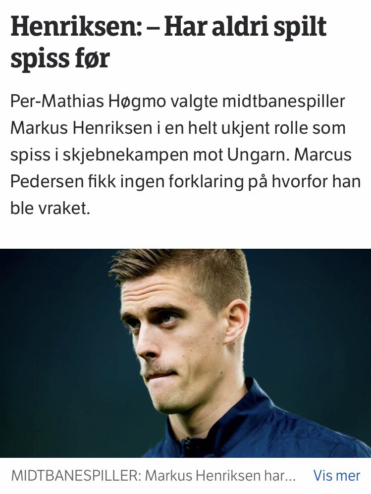 EliasAL15's tweet photo. King også ute. Heldigvis finnes det andre alternativer; https://t.co/zsHR2gh53R