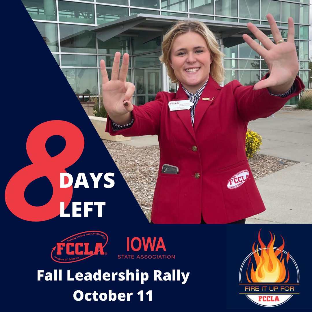 We're kicking off our countdown to Fall Rally!  Comment below what you're most fired up about this year in #iafccla