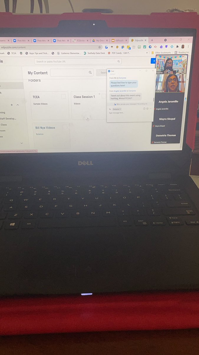 Techgaladri's tweet image. Ed puzzle and Google Classroom!! #area1tcea21