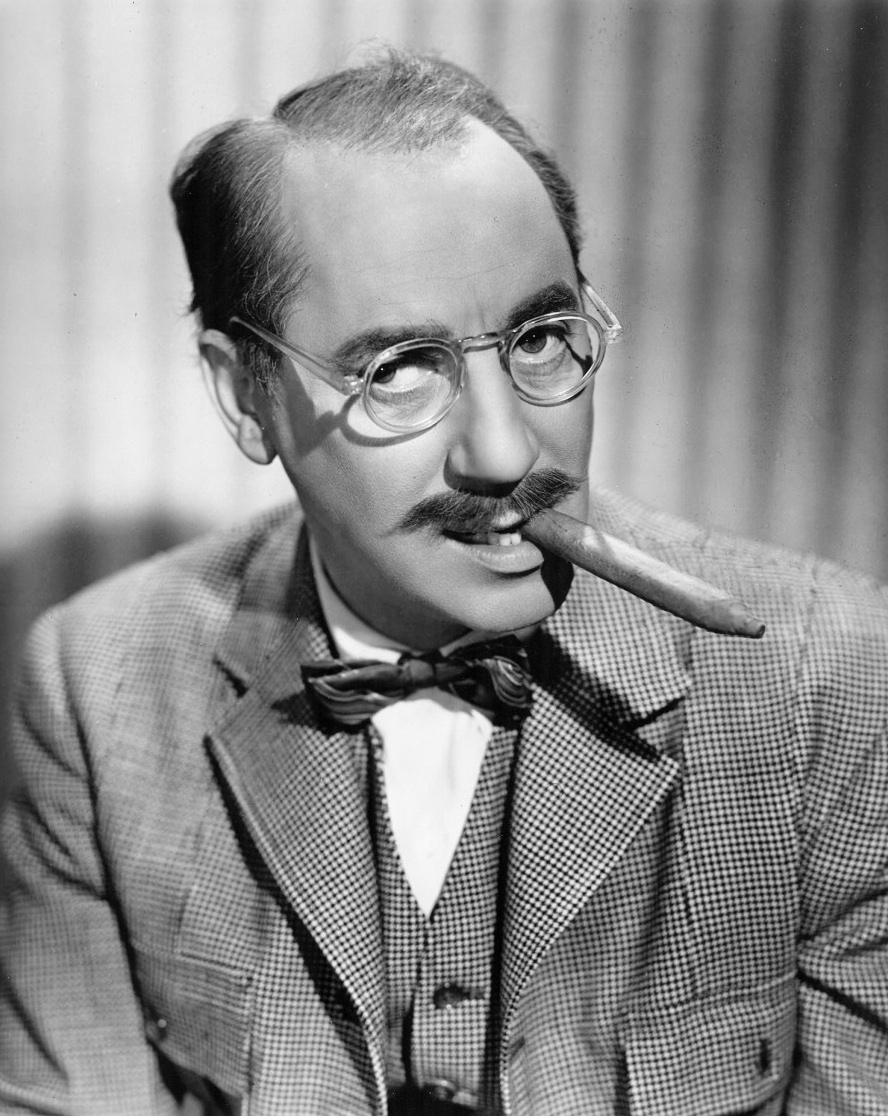 October 2nd in year 1890, Groucho Marx, American comedian and actor was born #GrouchoMarx #history #datefacts