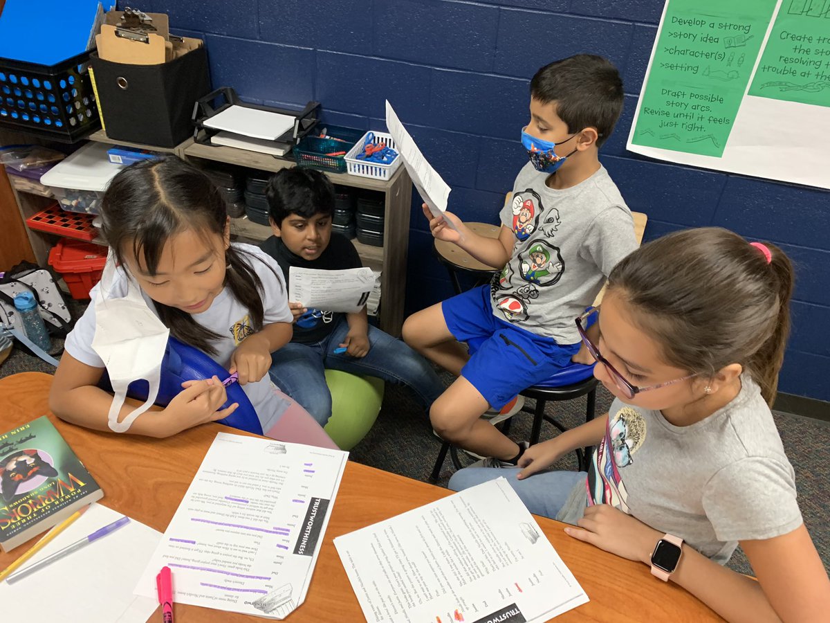 robynwhite09's tweet photo. So much “DRAMA” practicing their parts in the class plays! 🎭 @DeretchinCISD https://t.co/HPJbeG6ZUt