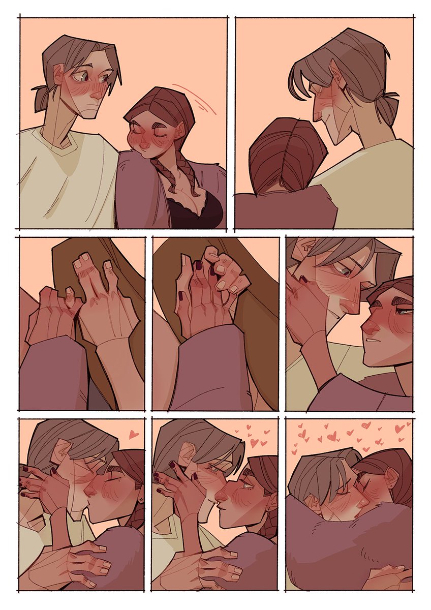 🌸Birthmarks - short comic🌸
2.5/6 pages 