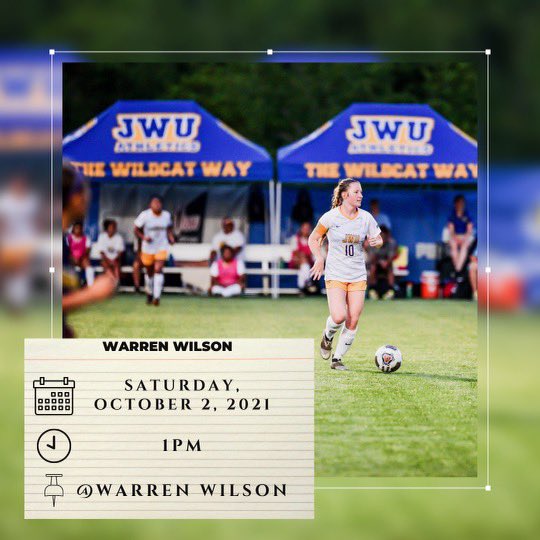 GAME DAY ⚽️ we’re finally on the road to play the Warren Wilson Owls! You could stream the game via this link: youtu.be/Dl2UpL5CTWo #LFG #JWU
