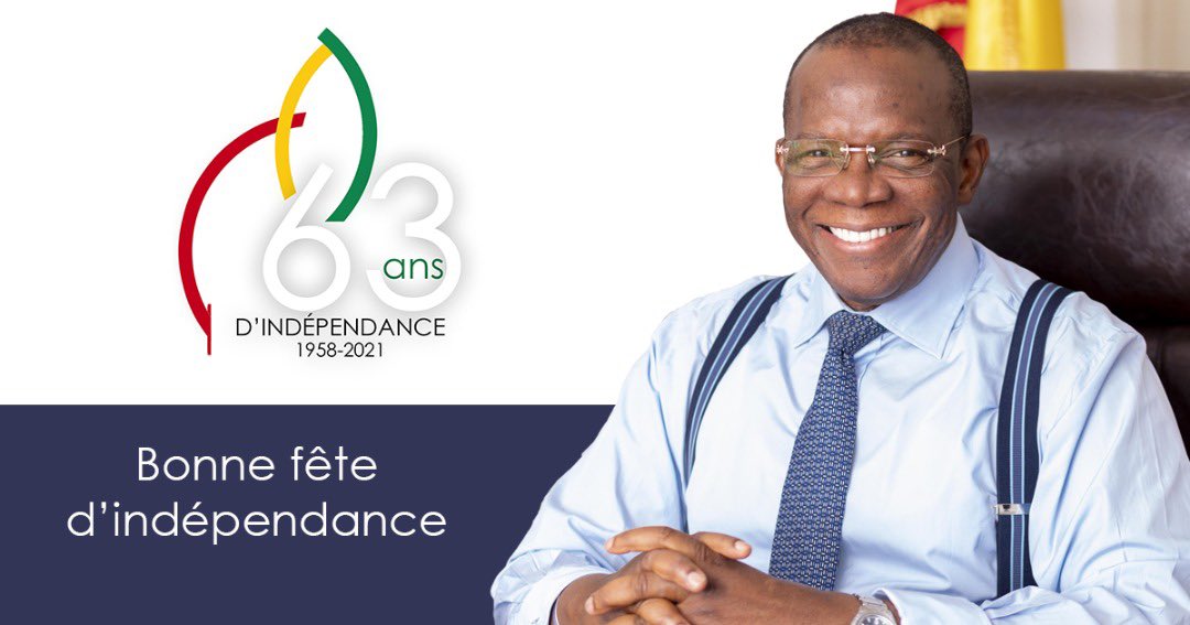 IbrahimaKFofana's tweet photo. Bonne fête d’indépendance à la Guinée et aux guinéens https://t.co/ucIDuKppCx