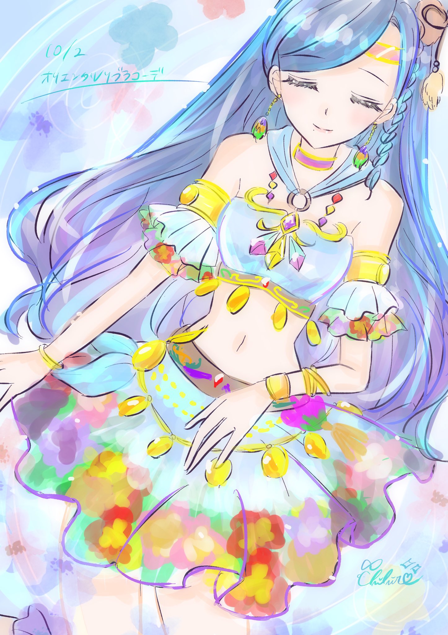 アイカツ！ オリエンタルリブラコーデ 星座系列-天秤座♎️ オリエンタルリブラコーデ ୨୧