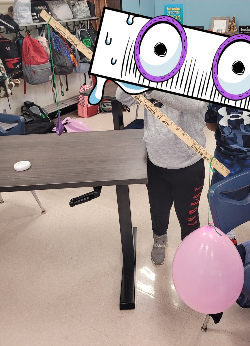 Students created their own investigation proving that air has mass with simple tools.