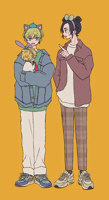 ばじみっちふゆ
(みっちはデフォルメです)
(一応ふゆタケ好きが描いてます。一応) 