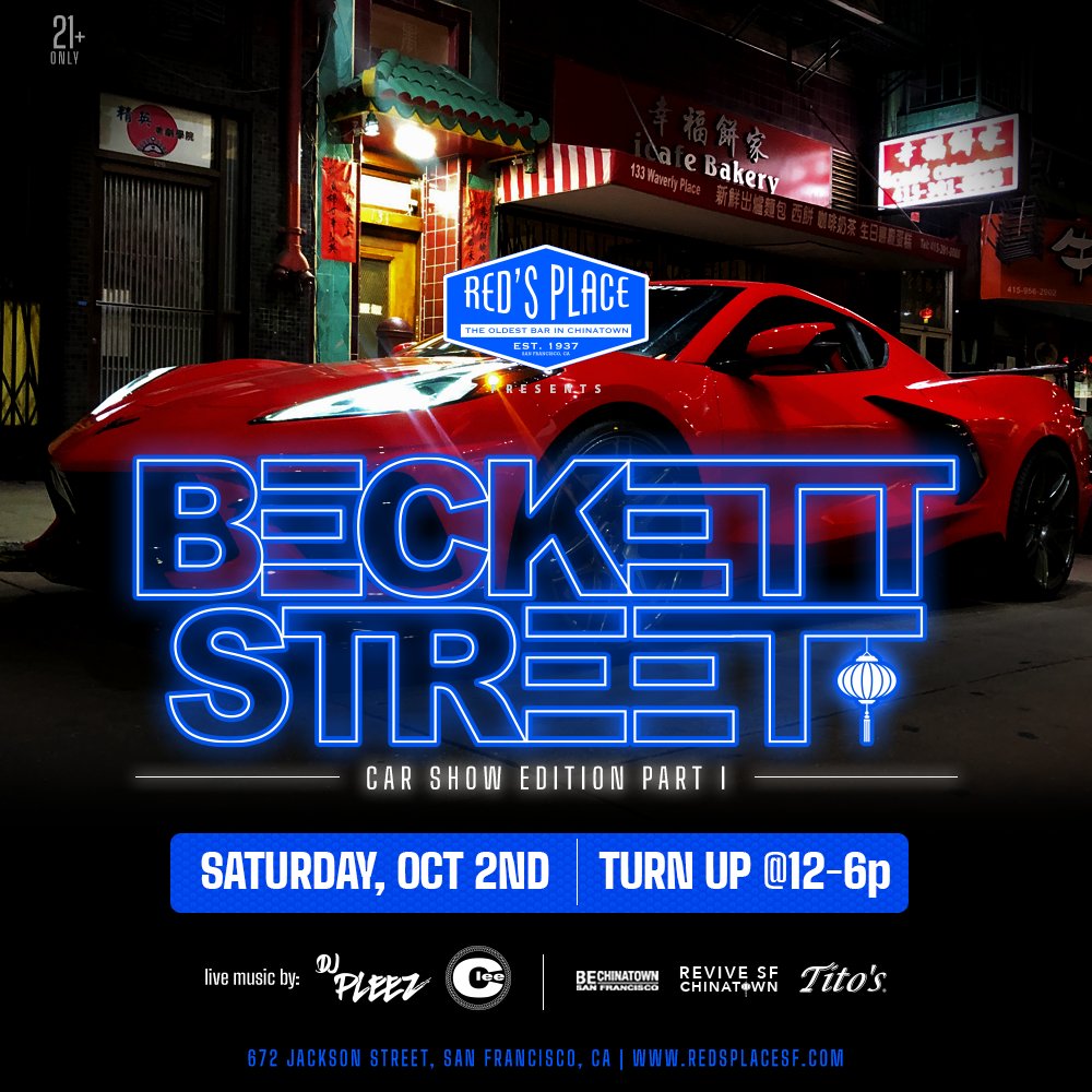 djpleez's tweet photo. 1st annual Chinatown Car Show today, SF Chinatown. Stop by Red's Place for a drink. @djclee and I will be soundtrackin' #pleezbelieveit https://t.co/zPnzhKC9jQ