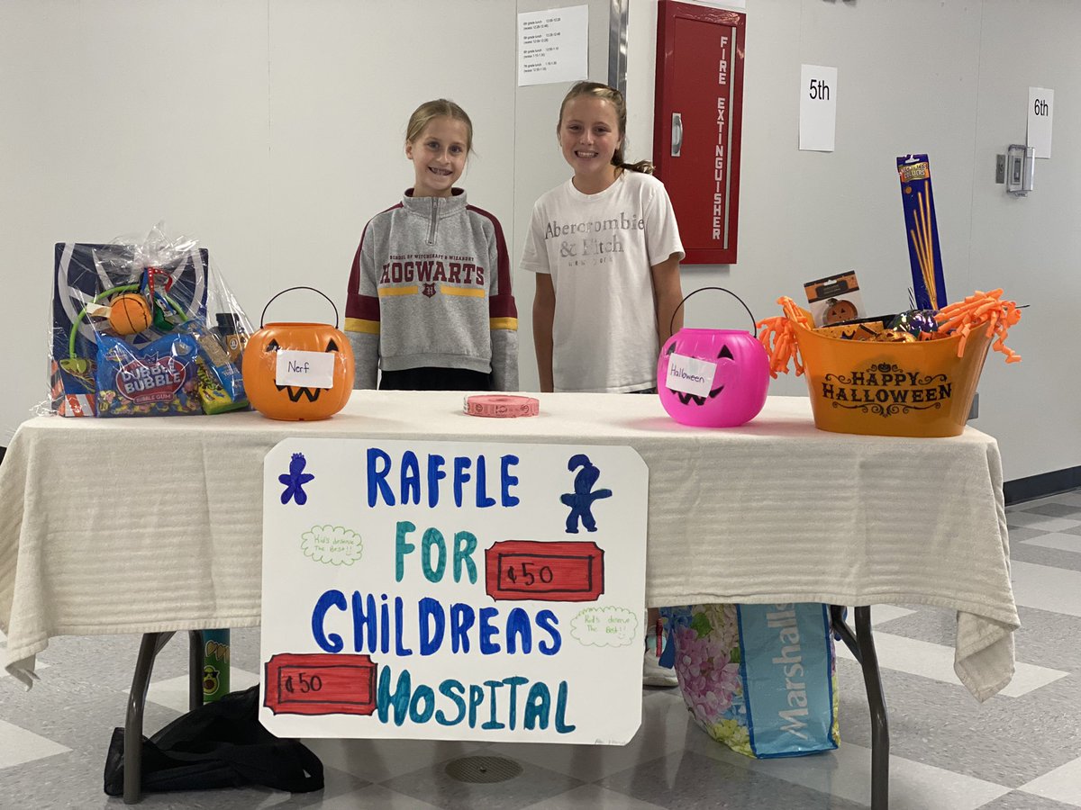 Our Community Service projects are in full swing! Look for chances all next week during the 5th &amp; 6th grade lunch hour to win fabulous prizes, but more importantly support the wonderful organizations that our students have chosen. #mertonint #makingadifference