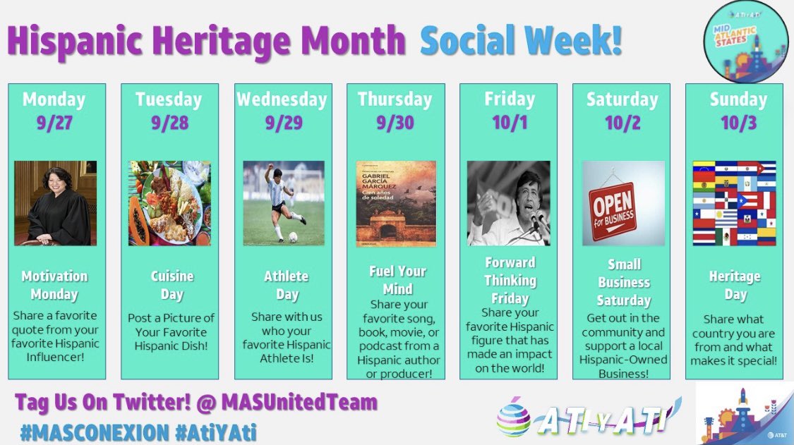 Time to go shopping! 🛍

What small business are you visiting today? 

#HispanicHeritageMonth