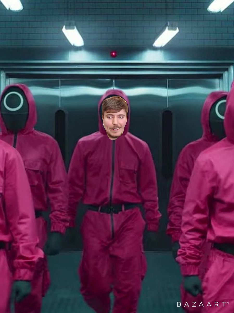 LabGaming420's tweet photo. Mr beast next video gonna be like 😂😂@MrBeast @SquidGamesMeMe #SquidGames #MrBeast https://t.co/rDHAAjAXHV