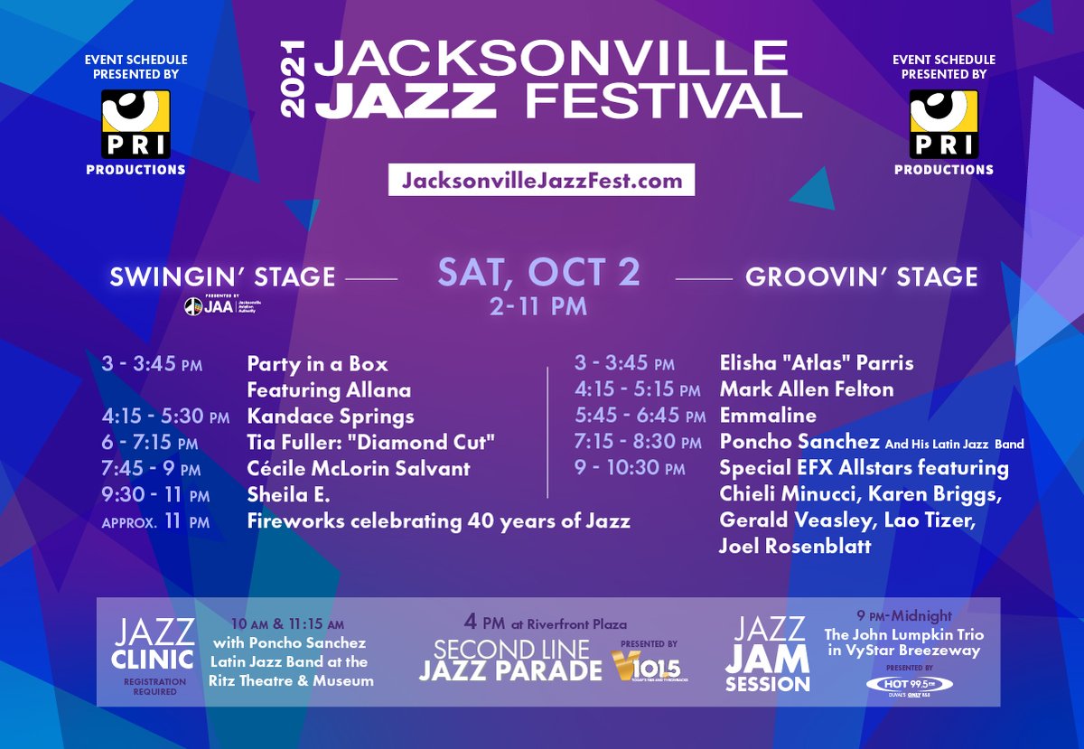 Jacksonville Jazz Festival 2022 Schedule Jax Jazz Festival (@Jaxjazzfest) / Twitter