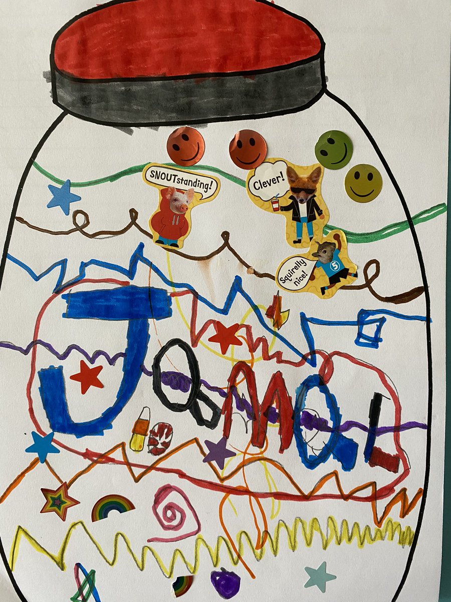 Mrs_Williams8's tweet photo. Our short response “book covers” for our “The Name Jar” writing 😊 #STEAMintegration #ELA #FridayFeeling #3rdgradebestgrade @Hamiltonscsd https://t.co/CncYQMoFjz