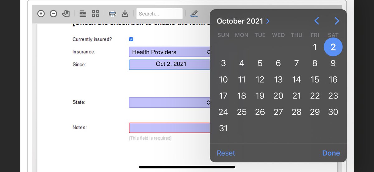 txtextcontrol's tweet photo. Complete smart forms with conditional instructions using the Text Control DocumentViewer. Deploy your forms to any browser. Test this now using our live demos. https://t.co/sNcPUnBdcn #pdf #forms #electronicdocuments https://t.co/GERri7K3Lw