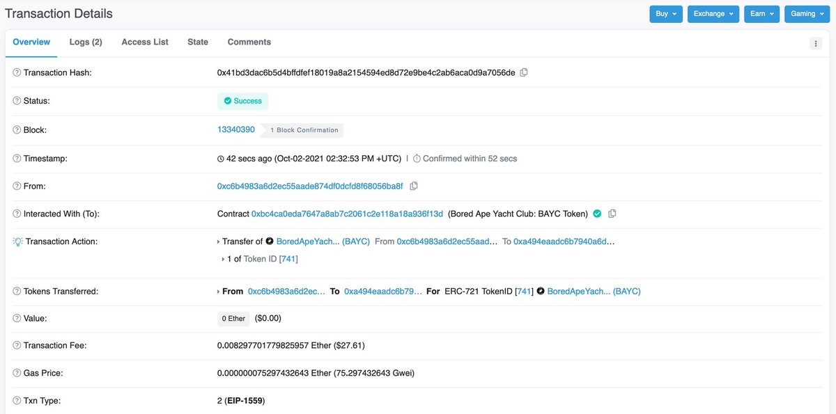 bubblegumkids_'s tweet photo. Bored Ape Giveaway Complete ✅ 

https://t.co/TPl0Nual8W

HUGE CONGRATULATIONS TO THE LUCKY WINNER! 🎉 https://t.co/GTyrsYuVoS