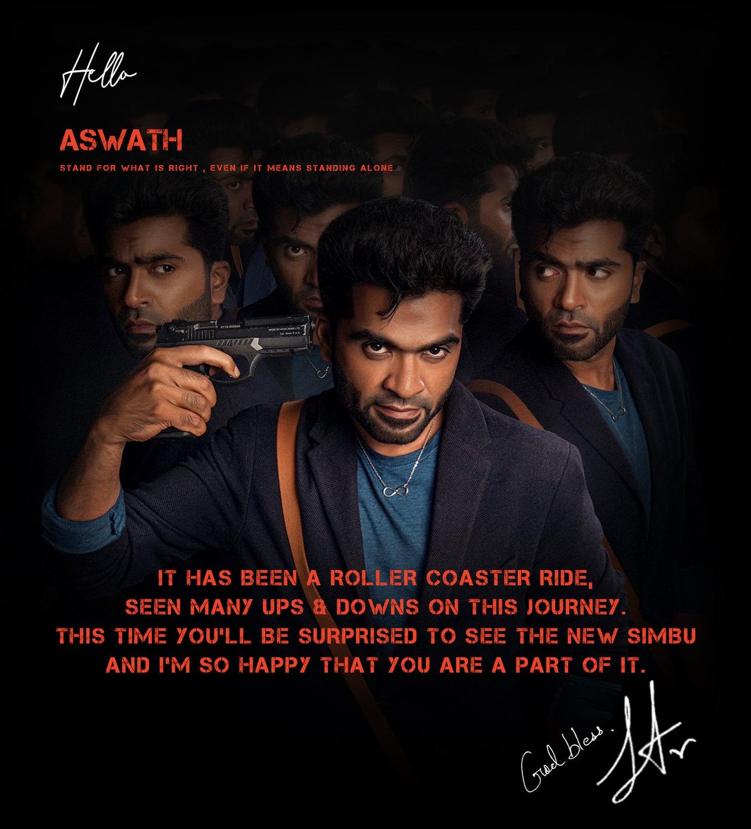 aswathofficial's tweet photo. @SilambarasanTR_ anna #NeengaIllamaNaangaIlla ♥️🤗 Love you to infinity and beyond 💯♥️🤗🙏🏼 #SilambarasanTR #STR #Atman #FanBoy #STRBlood #Maanaadu #Thalaivan #Rasigan https://t.co/PBKG3eOjvp