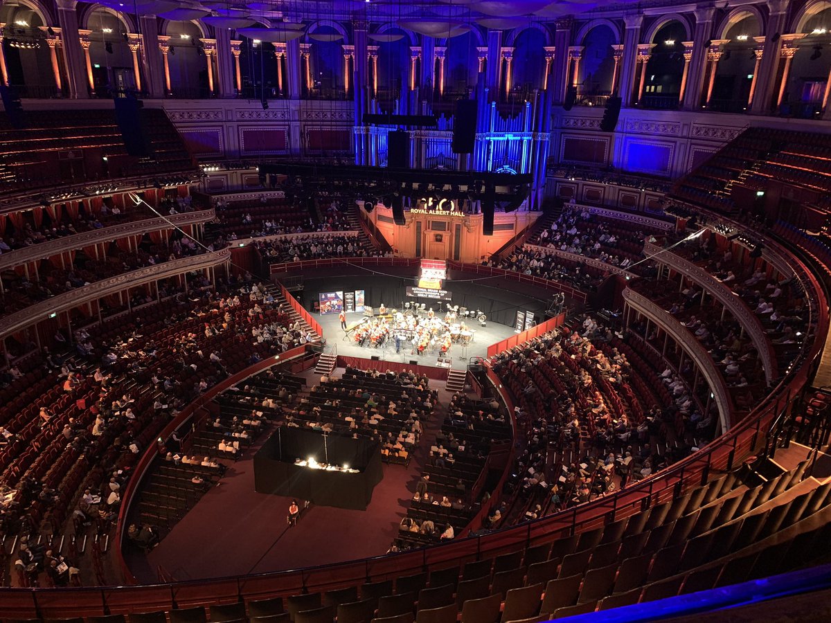 A birds eye view of band number 14 <a href="/fodensband/">Foden's Band</a> #finals2021