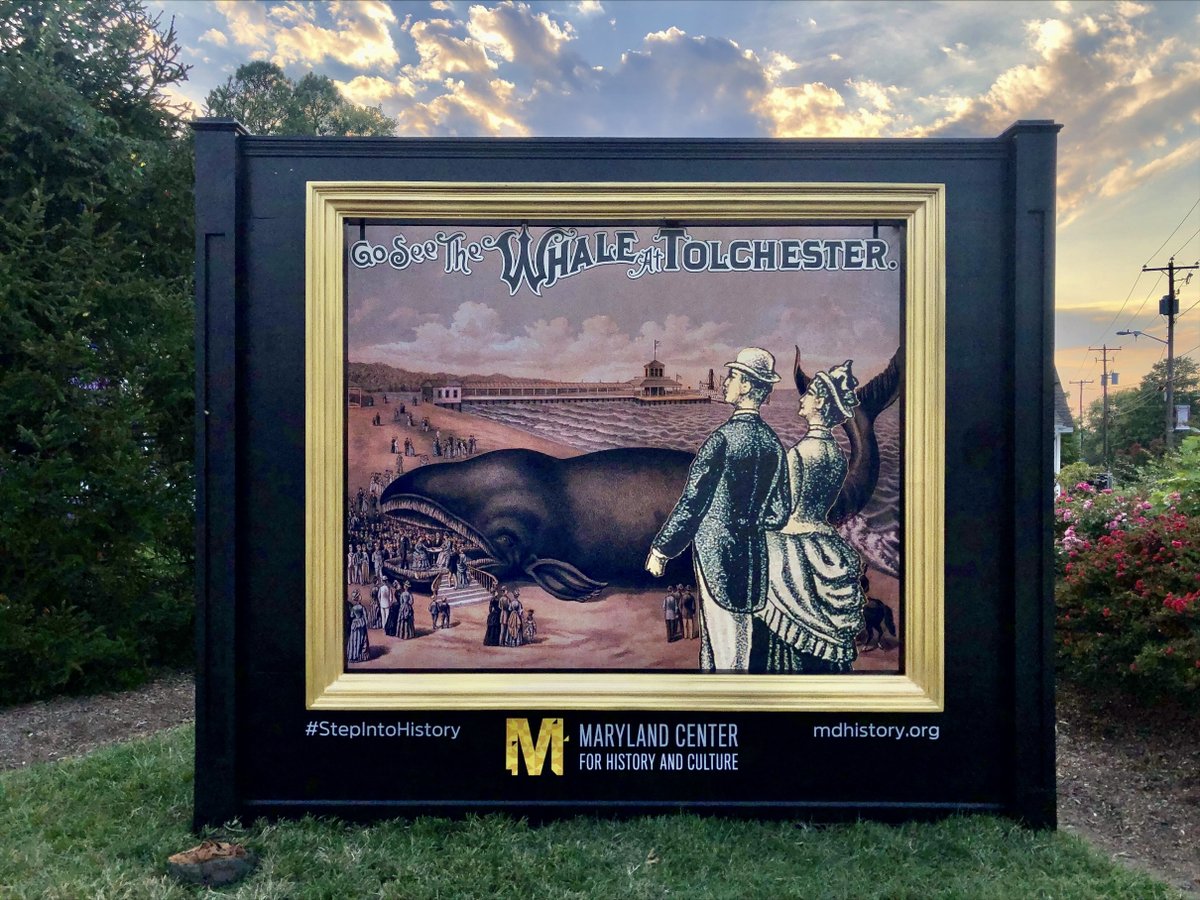 MDHistory's tweet photo. Step Into History is back once again! These larger-than-life-size frames allow Marylanders to quite literally step into history through images from @MDHistory's collections at @Accokeek in @PiscatawayPark & the Village in Rock Hall, MD.
Take a photo & tag #StepIntoHistory! https://t.co/Fy8vfIwbAH