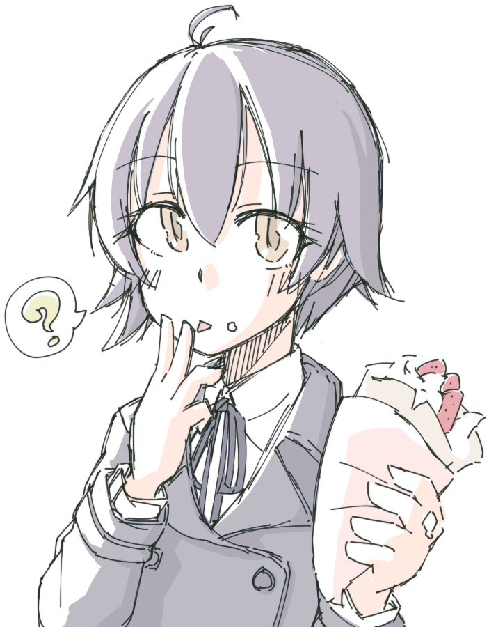 酒匂(艦これ) 「ぴゃん子... 」|たた牌🀄のイラスト