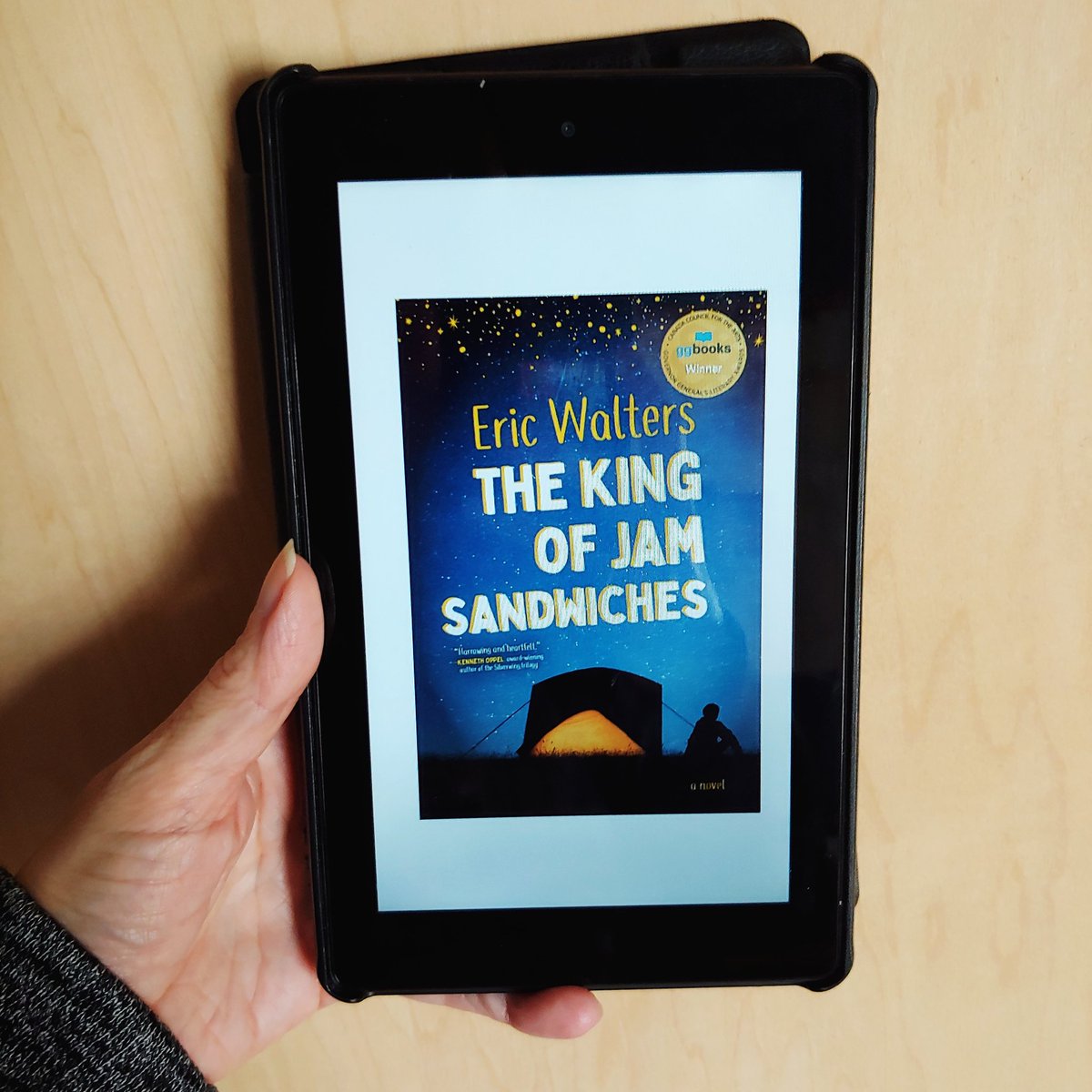 ParentClub's tweet photo. I borrowed this amazing @EricRWalters book from @torontolibrary. THE KING OF JAM SANDWICHES is personal. Eye opening. And all the emotions.
#librarylust #IReadCanadian https://t.co/46hY20nqYs