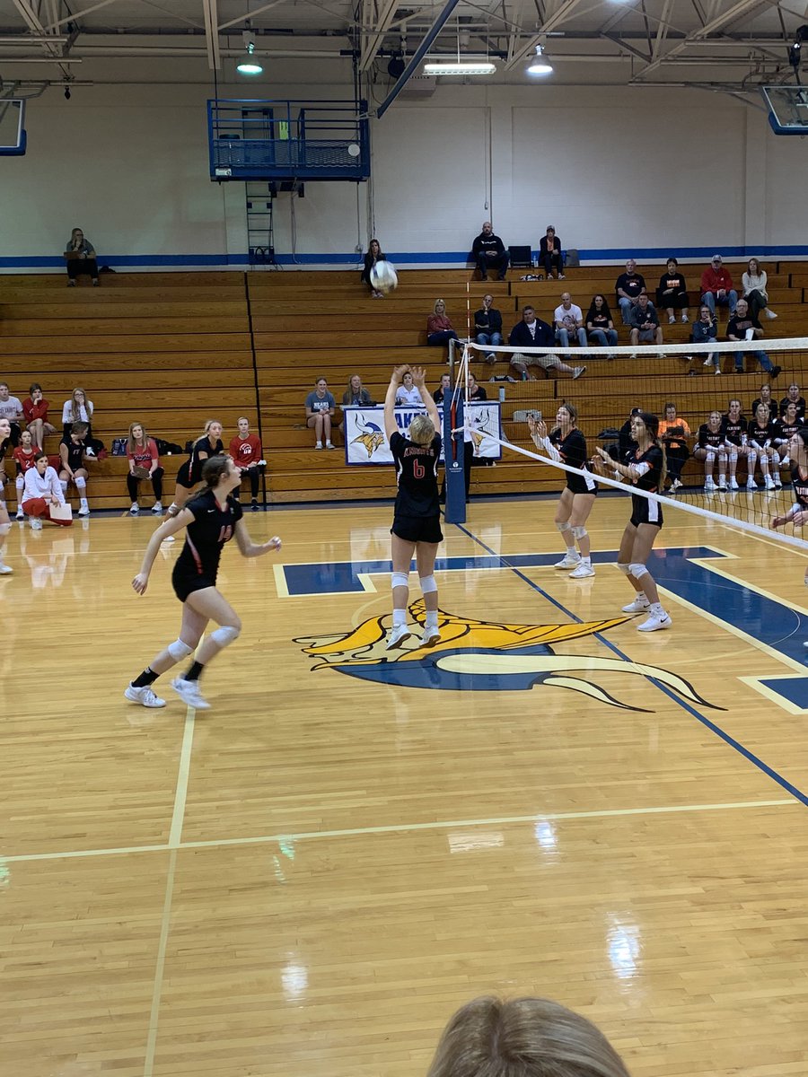 LadyKnightVBALL's tweet photo. Lady Knights won 25-23 in 2nd set! #havefunplayhard #trUSt #nebpreps https://t.co/XbwunRlY5q