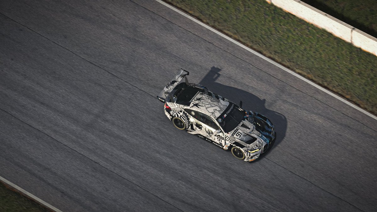 M_Ritmo's tweet photo. Petit LemansGTDクラスに@eliasseppanen1 と参戦してます。
初のバーチャル耐久レース、チーム@BScompetition と共に頑張ります！残り8時間。

https://t.co/hp4QcnhP5D
#bscompetition #zebrapower #manga #PetitLeMans https://t.co/ddmYFGY4Ir