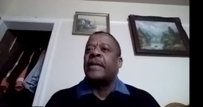 ASLEFunion's tweet photo. Paul Patmore’s turn, speaking in support of @pcs_union motion on recruitment, retention and experiences  of BAME people in the workplace. In his contribution Paul spoke of his experiences encouraging train operating companies to diversify the driving grade #STUCBWC21 https://t.co/6NTekiq0YN