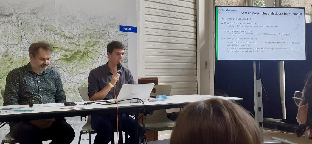 afigeo_asso_fr's tweet photo. De @geograndest à #DataGrandEst, une ambition d’élargir les services et l’écosystème de contributeurs et utilisateurs de la #data #opendata #IDG #Dataviz #ReseauCRIGEs… Rendez-vous le 16 nov à Metz https://t.co/LcYClkXkoE https://t.co/sw2bhUErAf
