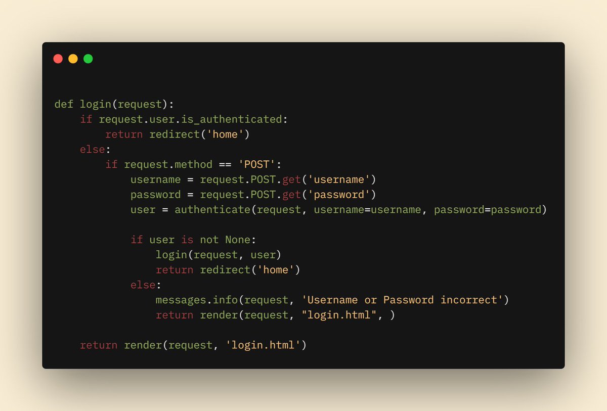 shuvro_75's tweet image. #100daysOfCodingChallenge 
#pythonCodingChallenge
#django
#React #html #css #bootstrap 
#javascript 
#webDevelopment
#day22 #shuvro_75
☑️Django user authentication system is a very powerful system. It saves user passwords in the hash algorithm.
☑️ I completed signup login system