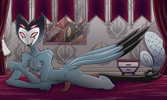 Stolas
Age: “aren’t you a rude little one”
Height: “taller than you at least”
Sexuality: Gay
Position: Sub/ Bottom “the best position”
Occupation/ personality: A narcissistic rich demon who loves to toy with his sexual partners