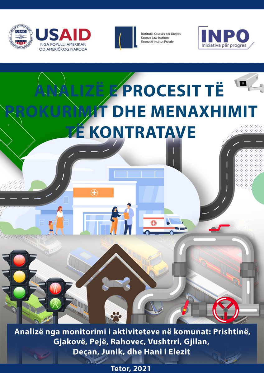 Linku i raportit “Analizë e procesit të prokurimit dhe menaxhimit të kontratave” - kli-ks.org/analize-e-proc…

<a href="/USAIDKosovo/">USAID Kosovo</a>
<a href="/inpoks/">Initiative4Progress</a>

#meLetraQelë 
#TransparentEffective 
#AccountableMunicipalities