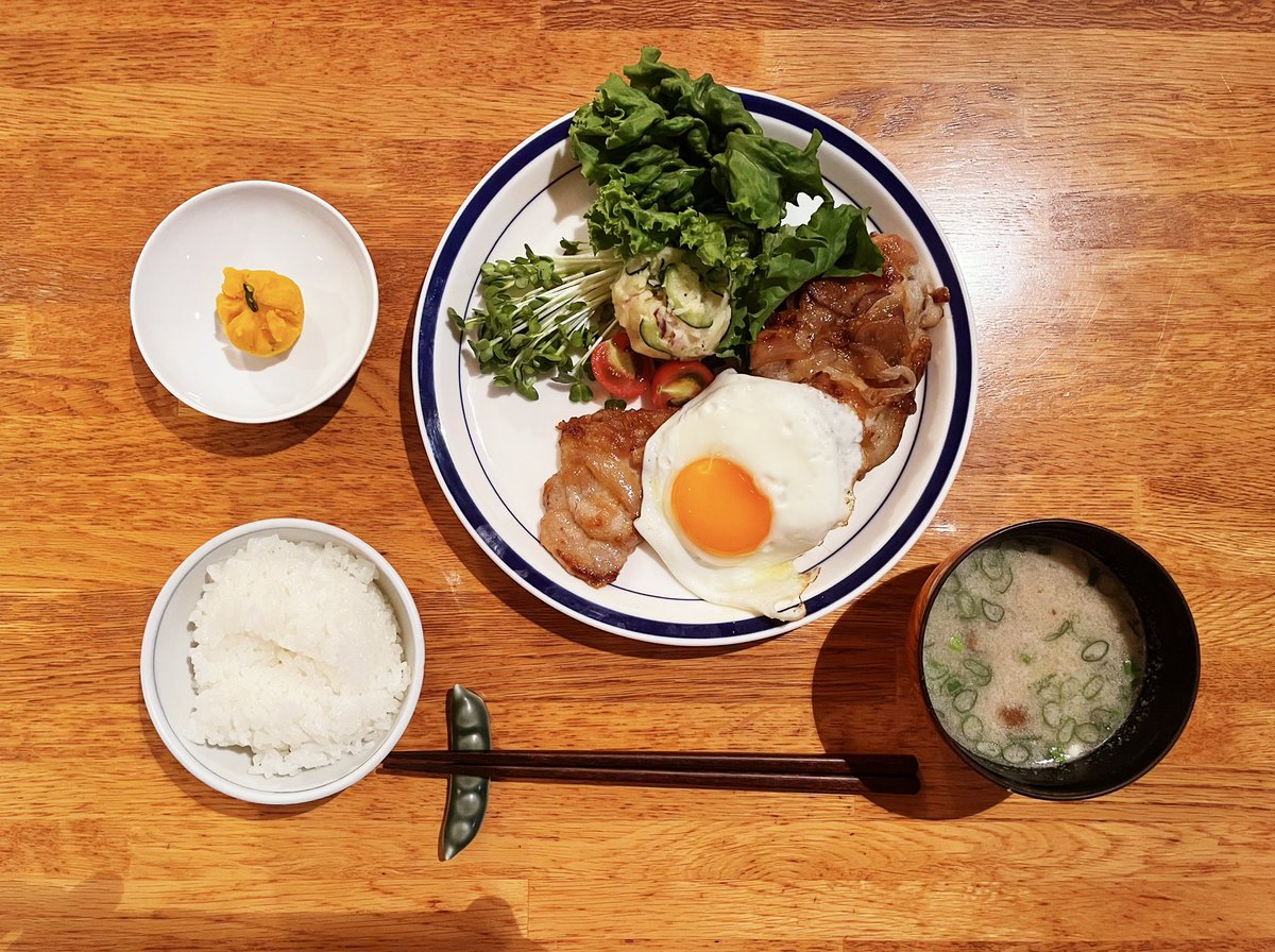 プラーナリゾート On Twitter 久々の通常メニューの投稿 豚の生姜焼き かぼちゃの巾着 プラーナリゾート グループホーム 淡路島 淡路市 減薬 断薬 無農薬野菜 無添加調味料 グルテンフリー カゼインフリー 玄米 ピーナッツバター 便秘解消