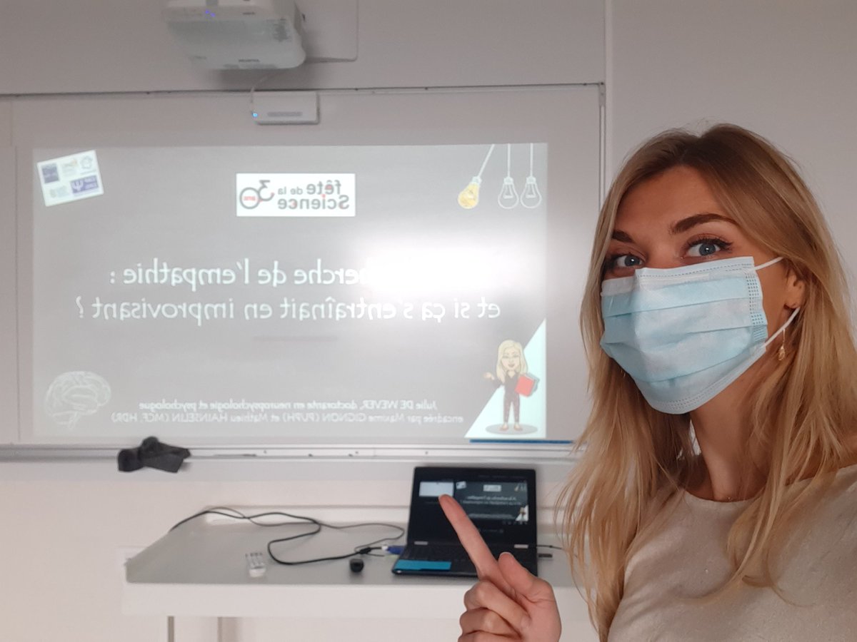 👥 De l'empathie, de l'improvisation et de la psychologie à @cpasimusante pour la <a href="/FeteScience/">Fête de la science</a>. Je vous attends 🤓 #SIMULIMPRO <a href="/MHainselin/">Mathieu Hainselin</a> @Maxgignon