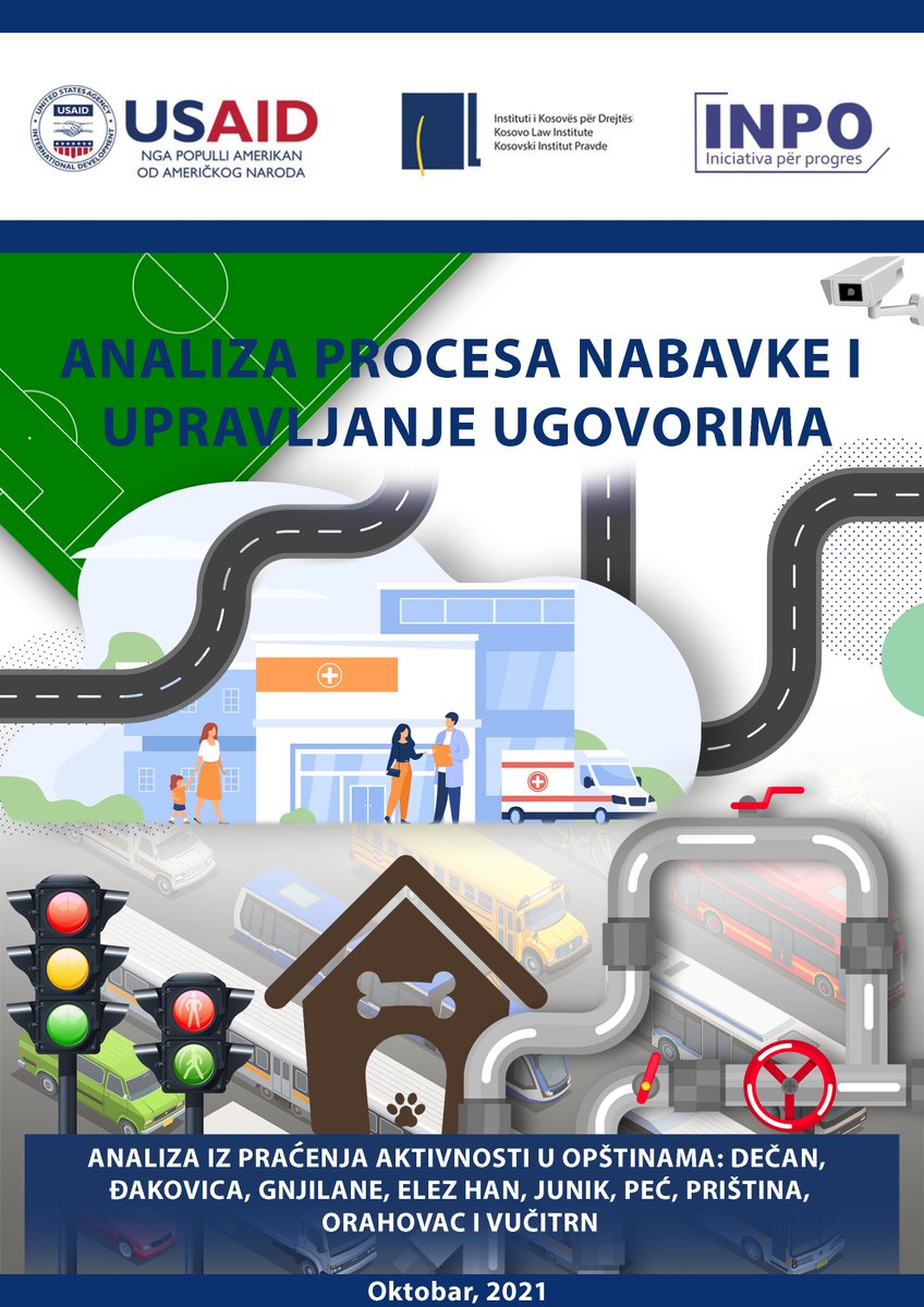 Veza izvestaja ′′Analiza procesa nabavke i upravljanje ugovorima′′- kli-ks.org/analize-e-proc…

<a href="/USAIDKosovo/">USAID Kosovo</a>
<a href="/inpoks/">Initiative4Progress</a>

#meLetraQelë 
#TransparentEffective 
#AccountableMunicipalities