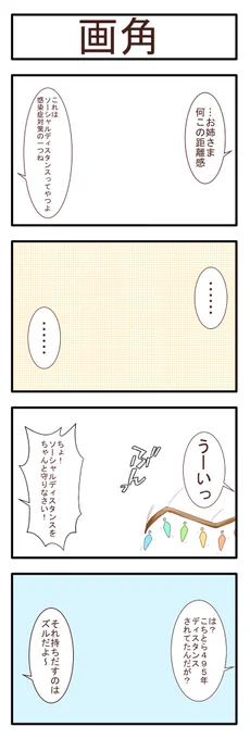 視野角とソーシャルディスタンス 
