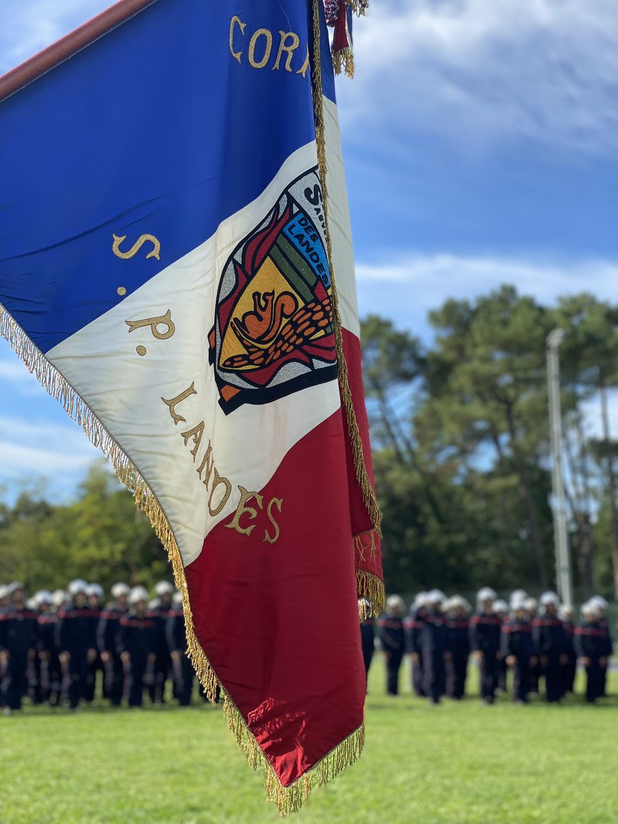 SDIS40's tweet photo. //SDIS40// JNSP

Le SDIS des Landes célèbre aujourd’hui à CASTETS la Journée Nationale des 
Sapeurs-Pompiers en présence des autorités, récipiendaires, collègues et amis. 
#sdis40 #sapeurspompiers #pompiers #sapeurpompiervolontaire #sapeurpompierprofessionnel #jnsp #recompense https://t.co/7KUJY1WNCz