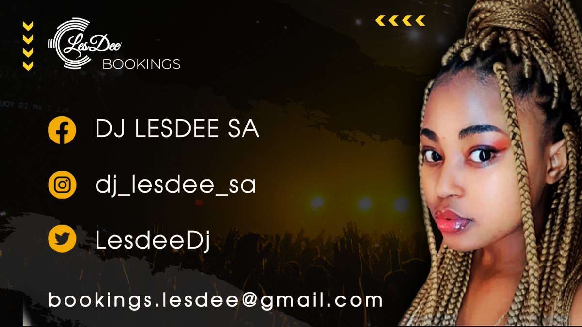 Dj LesDee SA tweet media