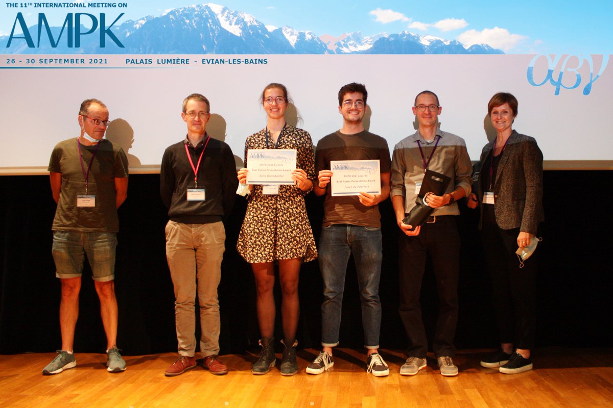AMPK 2020 (@ampk2020) on Twitter photo Congrats to our Poster Presentation Award winners Eline Brombacher <a href="/LUMCPara/">LUMC Parasitology</a>, Julien De Poortere @UCLouvain_be and Klemen Dolinar #UniversityLjubljana Congrats to our Poster Presentation Award winners Eline Brombacher <a href="/LUMCPara/">LUMC Parasitology</a>, Julien De Poortere @UCLouvain_be and Klemen Dolinar #UniversityLjubljana