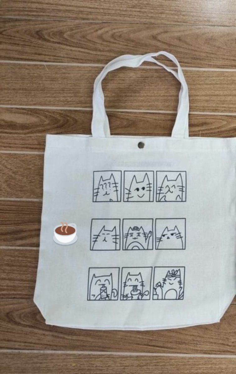 ahjoostudio's tweet photo. #AHPDATES

since the shipping of totebags got delayed I'll provide pics from supplier muna. may pocket din inside yung white totebag 🥰 https://t.co/rSbhuqWobm
