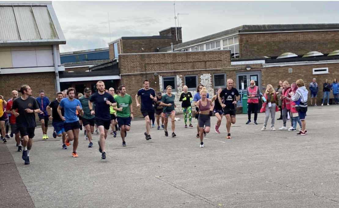FleggWill's tweet photo. It's been a long time coming due to Covid-19, but we finally had our inaugural @parkrunUK this morning. What a start - nearly 50 runners and 20 volunteers 😍❤️ #OneCommunity #FleggHighCommunity https://t.co/GKnpeSQAEB