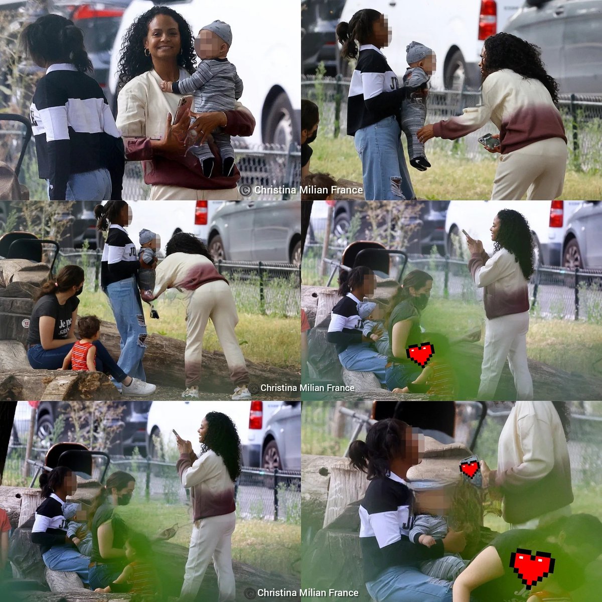 MilianFranceOff's tweet photo. #ChristinaMilian and #Violetmadison were seen in the streets of Paris on August 31.🇫🇷 https://t.co/8XfKi3sncK
