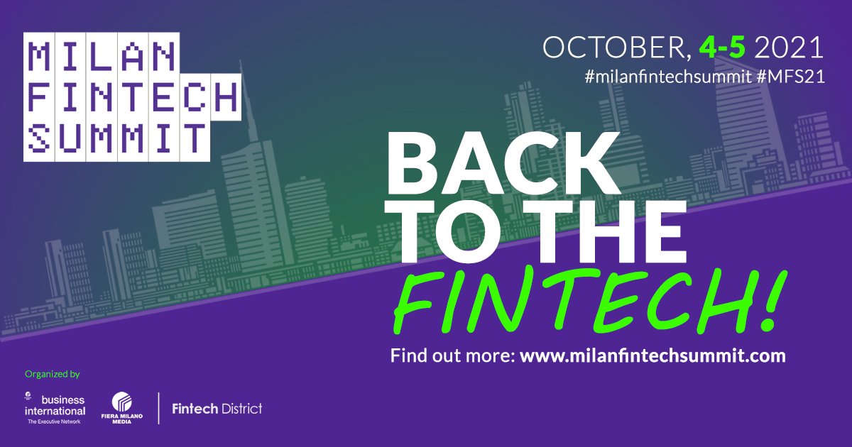 MilanSummit's tweet photo. 📅#MFS21 (10,4-5) is coming.
🚀Among the news, there will be the #MFSJunior (10.4 at h10 AM).
☑️The initiative was also included within the Financial Education Month #OttobreEduFin2021 (https://t.co/dhIhR25d2i).
👉To join the event, visit: https://t.co/yRwJT5L9Fy https://t.co/DXXX5PGLDx