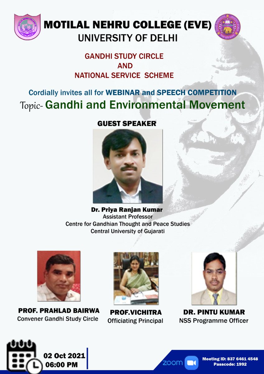 Motilal Nehru College (Evening) tweet media
